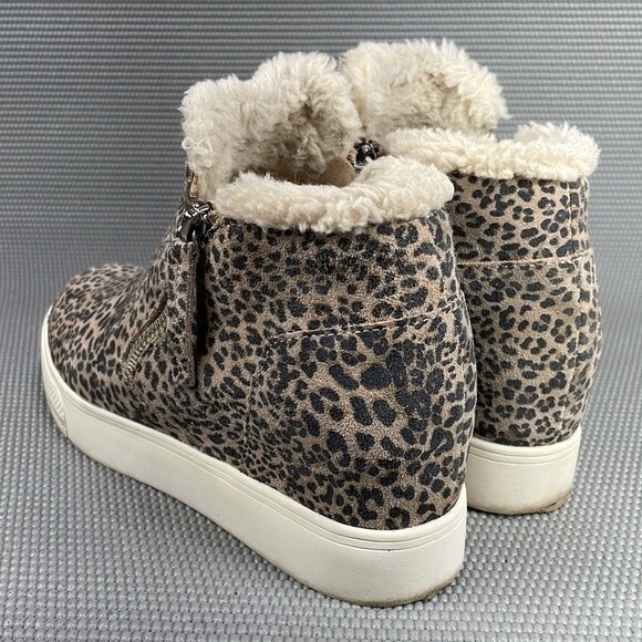 Dolce Vita Women’s Side Zip Fashion Boots With Cheetah Print Size 9.5 - Picture 4 of 11